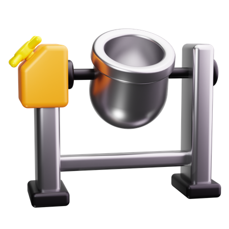 Bétonnière  3D Icon