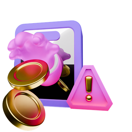 Betrugstransaktion  3D Icon