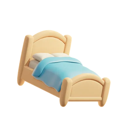 Bett  3D Icon