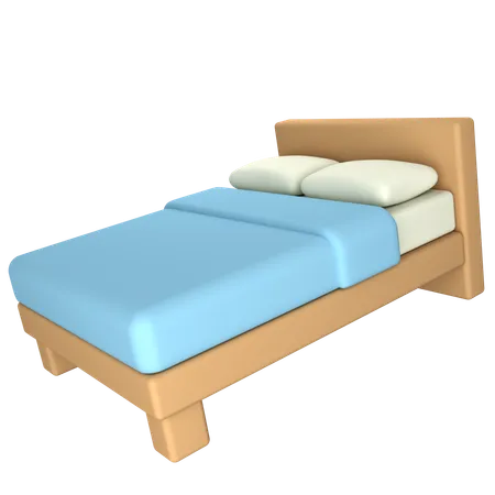 Bett  3D Icon