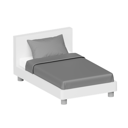 Bett  3D Icon