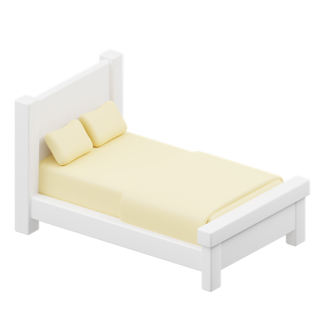 Bett  3D Icon