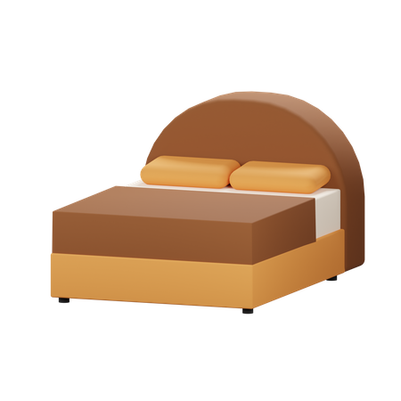 Bett  3D Icon