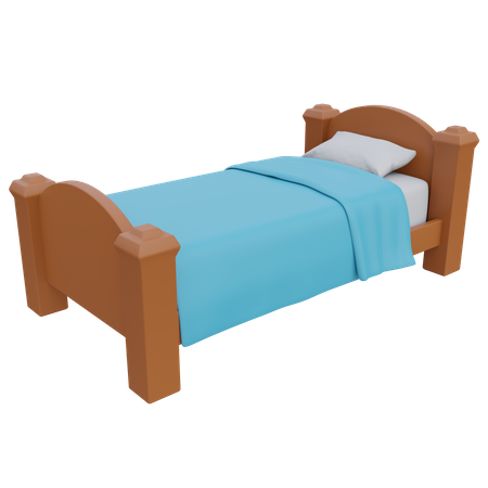 Bett  3D Icon