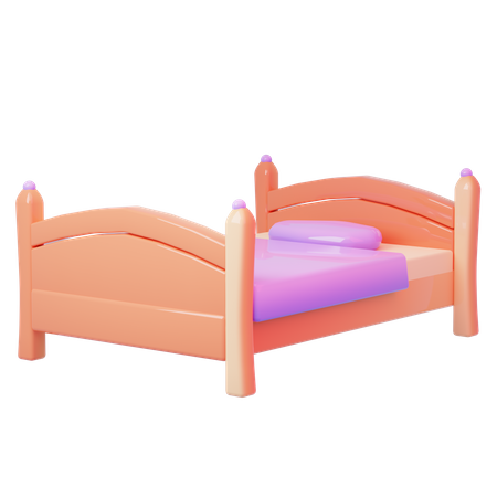 Bett  3D Icon