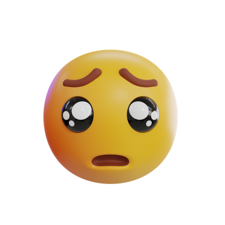 Bettelndes Emoji  3D Icon