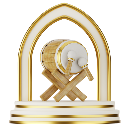 Trommelschlag  3D Icon