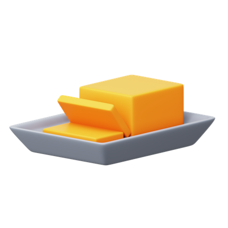 Beurre  3D Icon