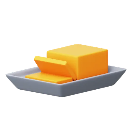 Beurre  3D Icon