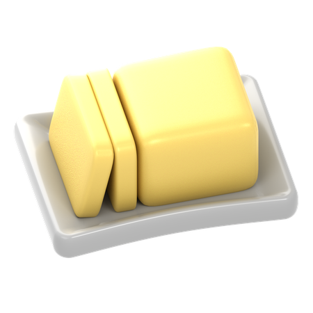 Beurre  3D Icon