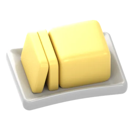 Beurre  3D Icon