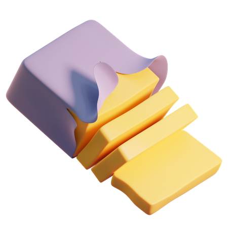 Beurre  3D Icon