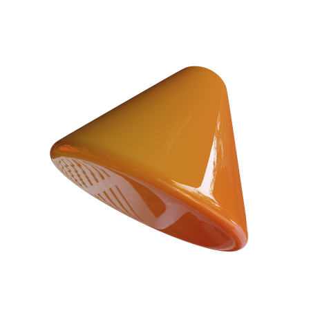 Beveled Cone  3D Icon