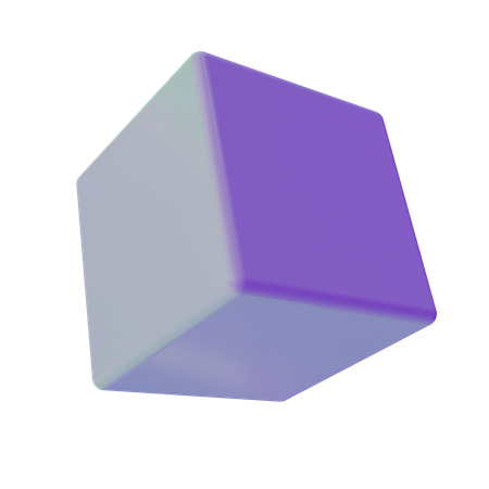 Beveled Cube  3D Icon