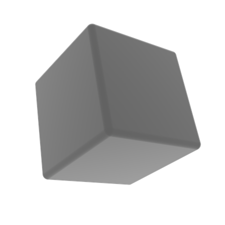 Beveled Cube  3D Icon