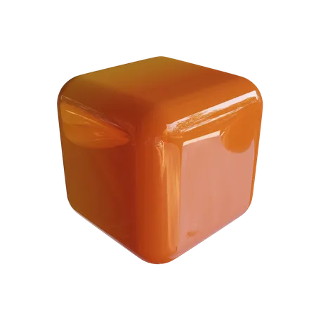 Beveled Cube  3D Icon