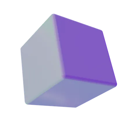 Beveled Cube  3D Icon