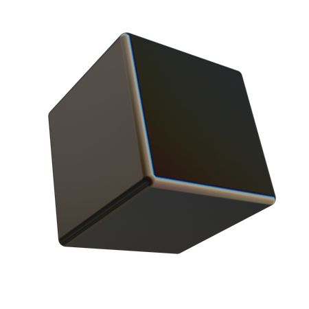 Beveled Cube  3D Icon