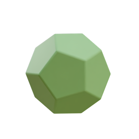 Beveled Octagon 3D Icon