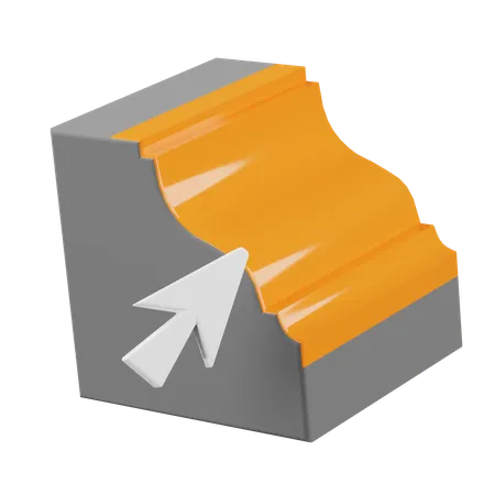 Beveling Edge  3D Icon