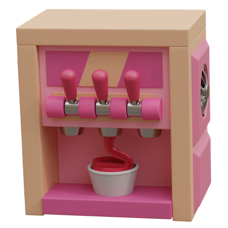 음료 디스펜서  3D Icon