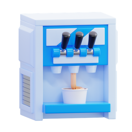 Beverage Dispenser  3D Icon