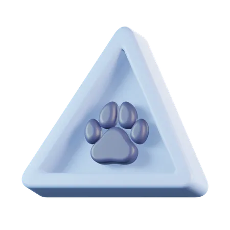 Beware of Dog  3D Icon