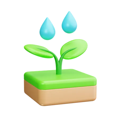 Bewässerungssystem  3D Icon