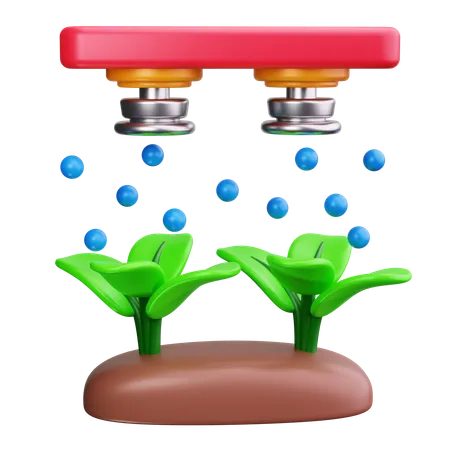 Bewässerungssystem  3D Icon