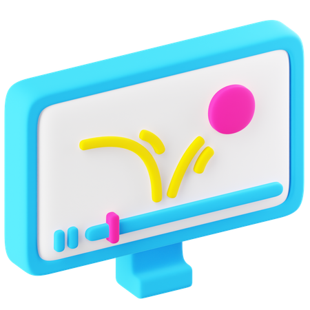 Bewegungsgrafik  3D Icon