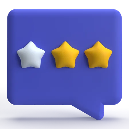 Bewertung  3D Icon