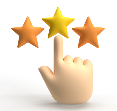Bewertung  3D Icon