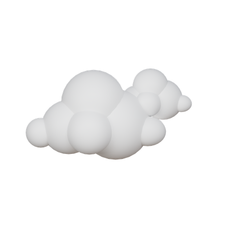 Wolkig  3D Icon