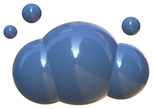 Wolkig  3D Icon