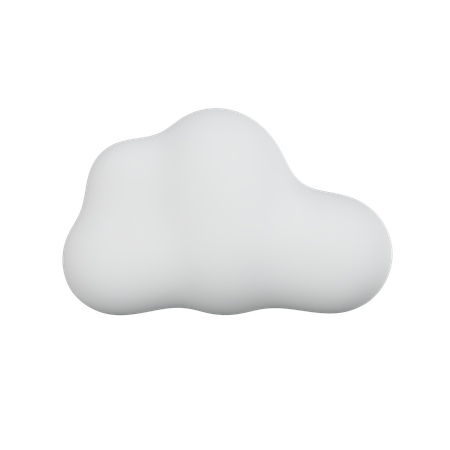 Wolkig  3D Icon