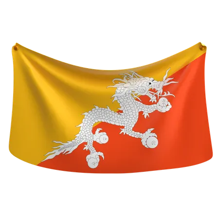 Bhutan  3D Icon