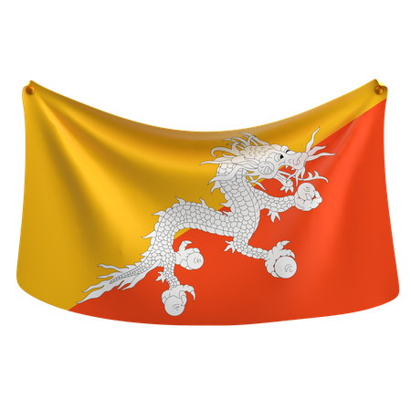 Bhutan  3D Icon