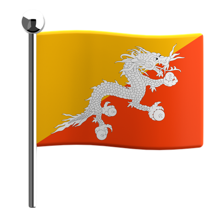 Bhutan  3D Icon