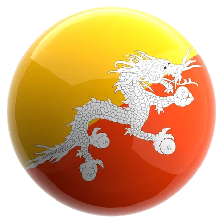 Bhutan  3D Icon