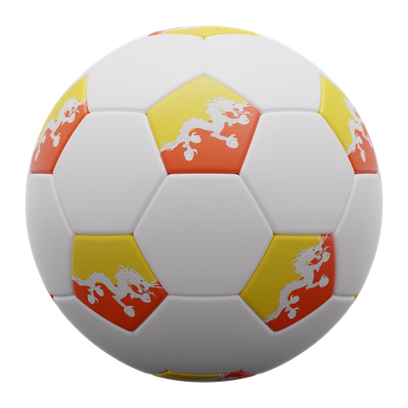 Bhutan Ball  3D Icon
