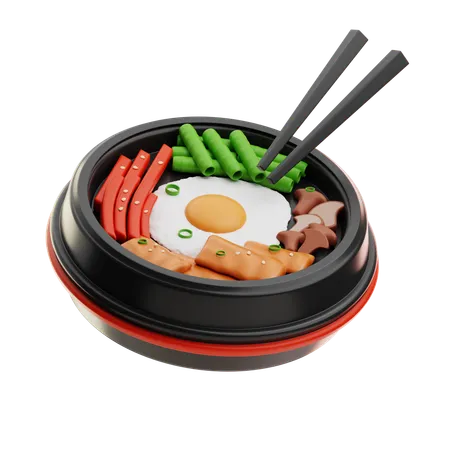 Bibimbap  3D Icon