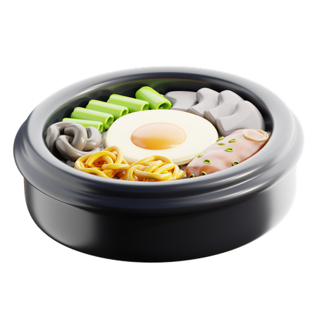 Bibimbap  3D Icon