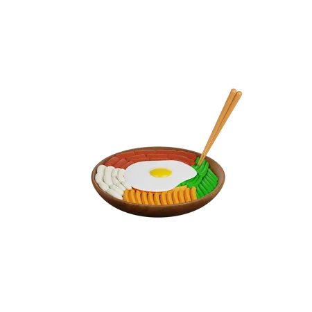 Bibimbap  3D Icon