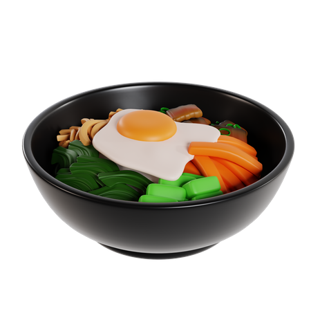 Bibimbap  3D Icon