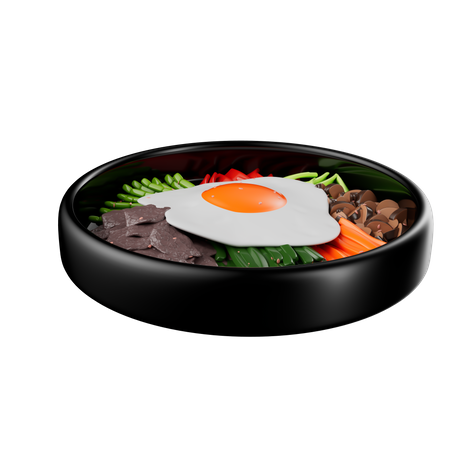 Bibimbap  3D Icon