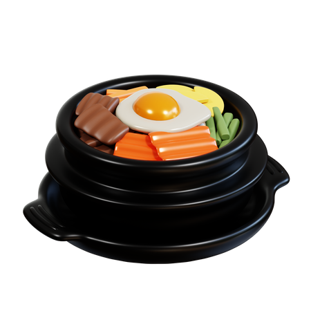 Bibimbap  3D Icon