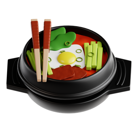 Bibimbap  3D Icon