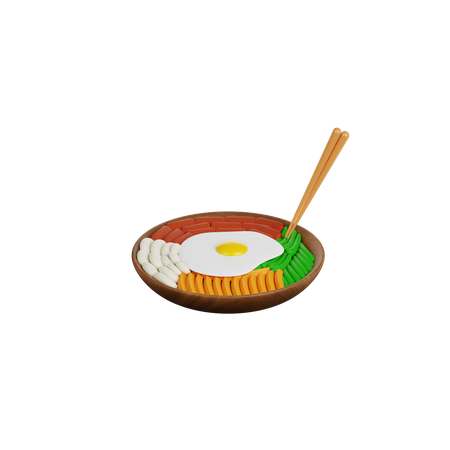 Bibimbap  3D Icon