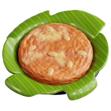 Bibingka  3D Icon