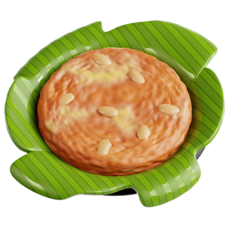 Bibingka  3D Icon